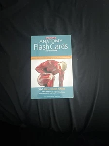 Barron's Anatomy Flash Cards 3rd Edition - 300 Full-Color Cards Read Description - Picture 1 of 6