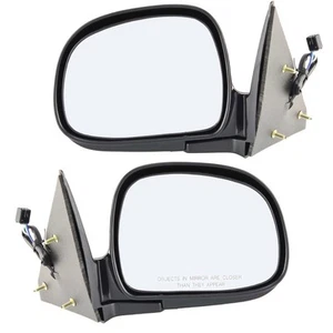Power Mirror Set Of 2 For 1998-2004 Chevrolet S10 Left And Right Manual Folding - Picture 1 of 11