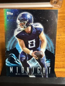 2023 Topps Composite Will Levis Midnight RC Moonrise Rookie #/25 Titans - Imagen 1 de 2