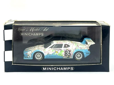 Minichamps BMW M1 Le Mans 1980 Pironi Quester 1/43 Scale Resin Car Boxed Rare - Image 1 of 4