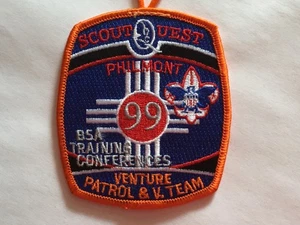 Parche de conferencia Philmont Scout Ranch Venture Patrol & Venture Team 1999 - Imagen 1 de 1
