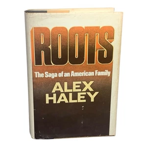 Roots by Alex Haley 1976  HC HB DJ  Vintage Classic First edition - Picture 1 of 9