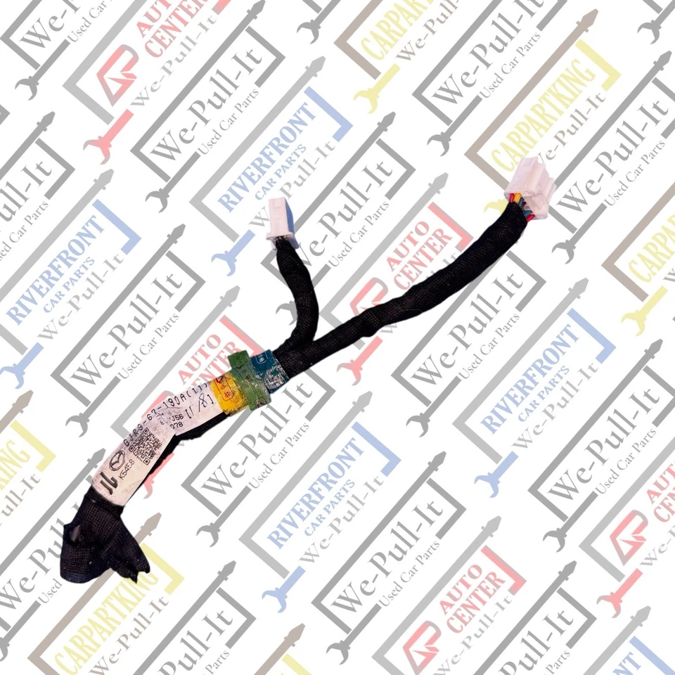 Mazda 6 Mazda6 2014 conductor izquierdo maestro ventana eléctrica interruptor cableado arnés enchufes Foto 1 de 4