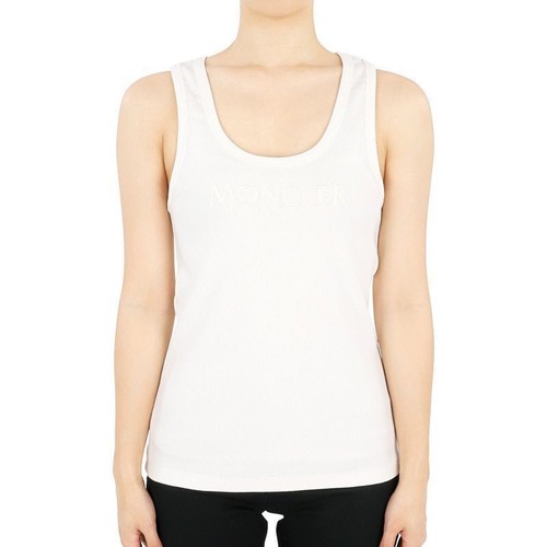 Moncler T shirt donna girocollo senza maniche (bianco) 8P00006 89AK6 034 77619149