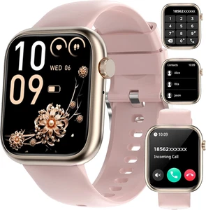 Smartwatch Uomo Donna Con Chiamate, 1.83" Orologio Fitness Con Monitoraggio Dell - Foto 1 di 12