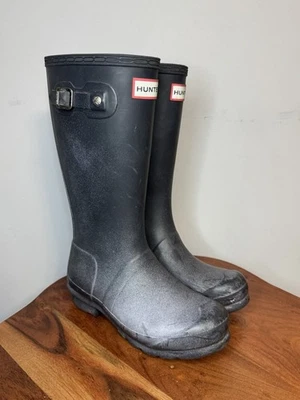 Botas de lluvia altas clásicas Hunter para niños talla 3 niño Foto 1 de 4