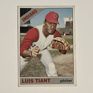 Luis Tiant 1966 Topps #285 Cleveland Indians MLB Baseball - Picture 1 of 2