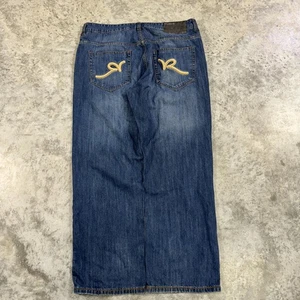 Rocawear Jeans Herren 42 x 33 Baggy Wide Leg Denim Streetwear Hip Hop RW Taschen - Bild 1 von 8