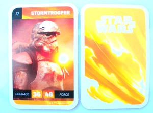 CARTE STAR WAR LECLERC 2018 - N°77 STORMTROOPER - Picture 1 of 1