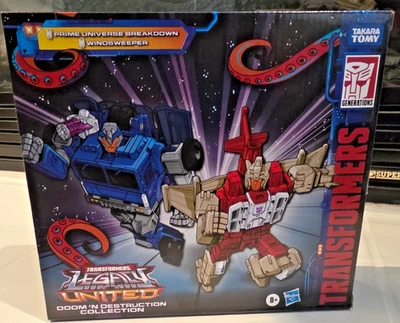 NEW SEALED Transformers Legacy United Doom N Destruction Breakdown &Windsweeper - Image 1 of 4