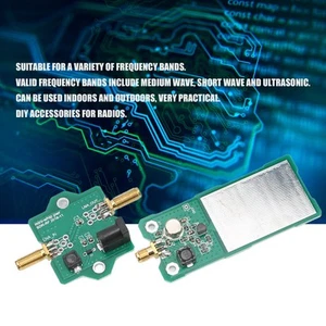 SDR-Antenne MF HF VHF-Modul 100 KHz-30 MHz Platine 9 V-15 V Set Kit Für Heimwerk - Zdjęcie 1 z 23