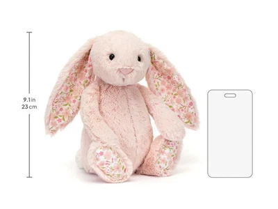 Jellycat Blossom Blush Bunny"Cherry"Medium 31cm Plush Toy BIRTHDAY GIFT
