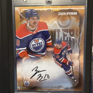 2024-25 UW Emanate Hockey Zach Hyman Autograph 15/25 - Picture 1 of 4