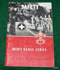 Boy Scout 1963 libro de insignias al mérito - seguridad - Imagen 1 de 2