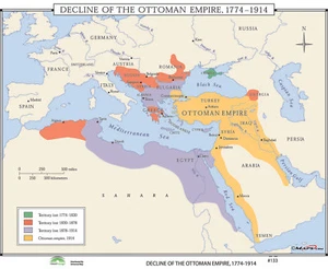 133 Decadencia del Imperio Otomano, 1774-1914 - Imagen 1 de 1