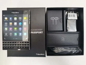 BlackBerry Passport Q30 32GB 13MP QWERTY Keyboard Cellphone SQW100-1 (Sealed) - Picture 1 of 12