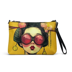 Bolso con correa Geisha Yelolow,by Virgininks - Picture 1 of 9