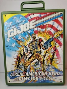 RARE VINTAGE 1992 G.I. Joe GREEN Sammelkoffer  - Bild 1 von 4