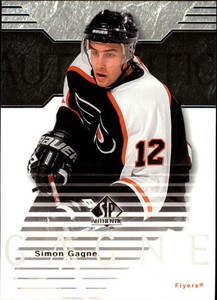 2003-04 SP Authentic Hockey #66 Simon Gagne