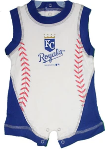 0-3M Infant Kansas City Royals MLB Baby Romper - Picture 1 of 1