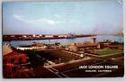 Oakland, California Ca - Jack London Square - Vintage Postcard - Posted 1956