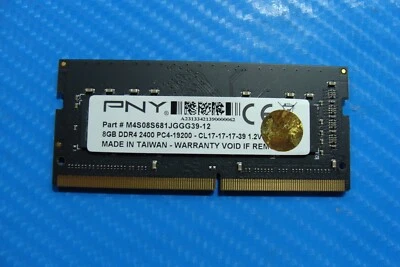 HP 15m-ed1013dx PNY 8GB PC4-19200 Memory RAM SO-DIMM M4S08S681JGGG39-12 - Image 1 of 2