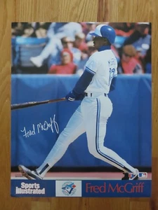 Sports Illustrated FRED McGRIFF No. 19 TORONTO BLUE JAYS 16x20 Mini Poster #6504 - Picture 1 of 1
