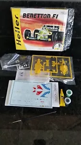 HELLER BENETTON F1 CARRELLO AUTO INDY SCALA 1/43 KIT MODELLO - Foto 1 di 1
