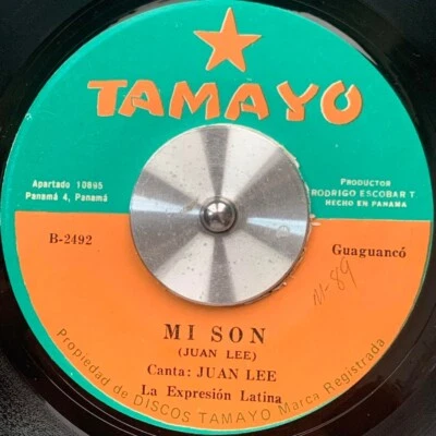 EX PANAMA Latin Salsa Guaguanco EXPRESION LATINA Mi Son 45rpm 7" VERY RARE Hear! - Image 1 of 2