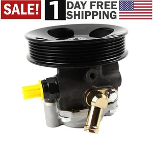 Power Steering Pump For 2000-2007 Toyota Sequoia Tundra V8 4.7L 215264 w/ Pulley - Picture 1 of 10