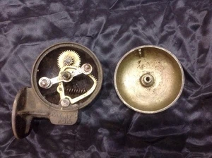 Rare Mechanical Push Button Door Bell vintage - Picture 1 of 5