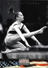 CARLY PATTERSON  - 2012 Panini Americana Heroes & Legends #70 - Gymnastics USA