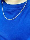 14K Real Gold Cuban Link Chain Necklace Girl Boy Kid Baby Jewelry 16" Cadena 2mm