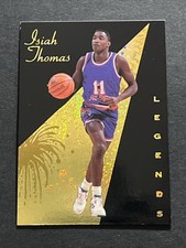 🔥ISIAH THOMAS (Detroit) 1994 SIGNATURE ROOKIES GOLD STANDARD LEGENDS #L1 🔥1022