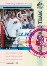 2004-05 SP Authentic #122 MARTIN BRODEUR - Shortprint - NHL All-Stars