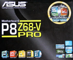 ASUS P8Z68-V PRO, LGA 1155/Sockel H2, Intel (90-MIBFI0-G0AAY00Z) Motherboard - Bild 1 von 3
