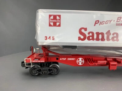 O Gauge K-Line 771-1051 Diecast ATSF Front Runner w/ATSF Trailer NIB! O1424 LZ - Image 1 of 4