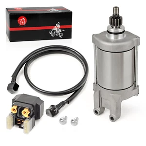 ATV Starter Cable Wire & Solenoid Relay Assy For Yamaha Raptor 660R 01-05 YFM660 - Picture 1 of 5
