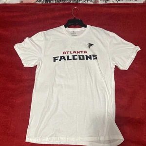 Fanatics Atlanta Falcons Men’s White Short Sleeve T-Shirt Size Large New No Tags - Picture 1 of 4