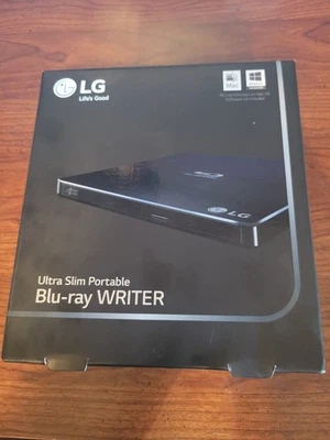 LG Ultra Slim Portable Blu-ray Writer / DVD Writer BP50NB40 Open But New - Image 1 of 2