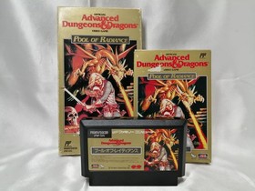Pony Canyon AD&D Pool of Radiance Famicom game