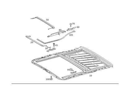 Cable original Mercedes-Benz 215-780-05-89-64 Foto 1 de 2