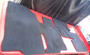 08 09 10 11 12 HONDA ACCORD FLOOR MAT SET BLACK OEM COUPE 2 DOOR - Picture 1 of 15