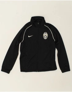 NIKE Girls Juventus Tracksuit Top Jacket 8-9 Years Small  Black Polyester BY02 - Picture 1 of 3