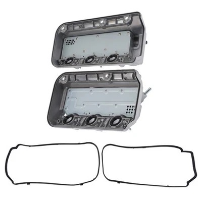 2x Silver Valve Cover for Honda Pilot Accord Crosstour Odyssey 3.5L V6 2008-2017 - Image 1 of 4