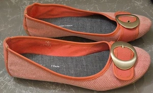Dr Scholls Women's Ballet L Flats Slip Ons W/ Buckle,Size 8 - Picture 1 of 4