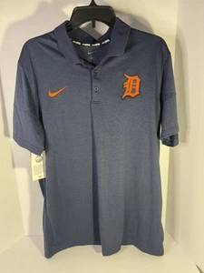 Nike Detroit Tigers Polo Men’s Size Large New With Tags - Picture 1 of 6