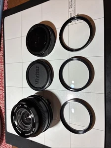 Vivitar 28mm F2.8 Olympus/OM Fit Lens With 3x Close Up Filters In Case - Picture 1 of 11