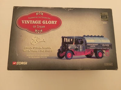 FODEN STEAM WAGON WITH TANK - IND COOPE CORGI 1:50 limited edition excellent - Bild 1 von 4