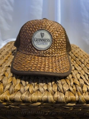 Guinness Pure Genius Paja Tejida Snapback Cerveza SnapBack Edición Limitada Foto 1 de 4